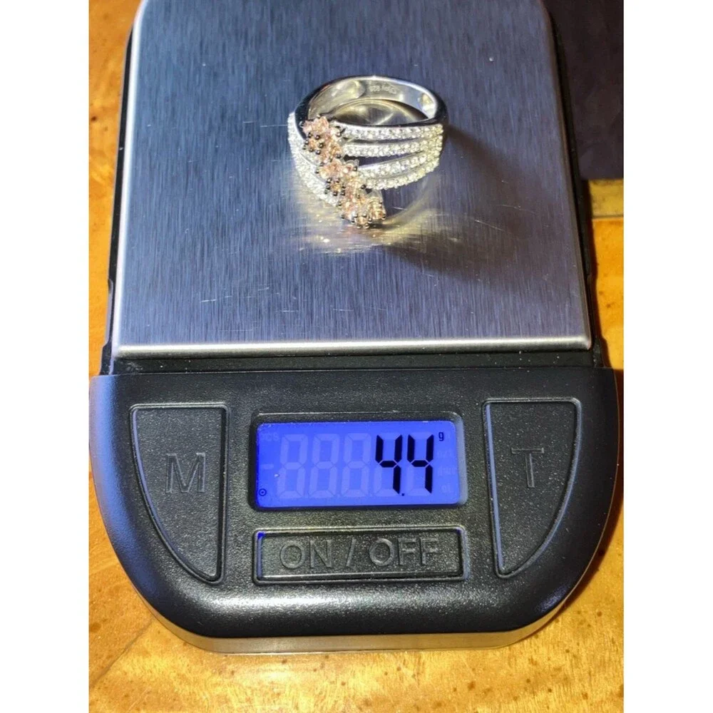 Natural Andalusite Sterling Silver Ring Size 6